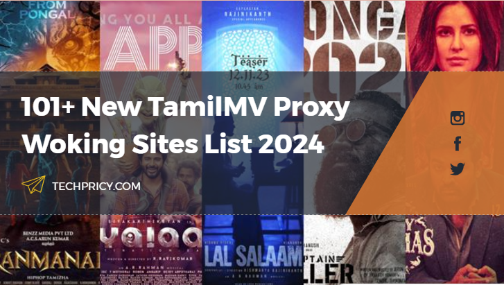 101+ New TamilMV Proxy Woking Sites List 2024